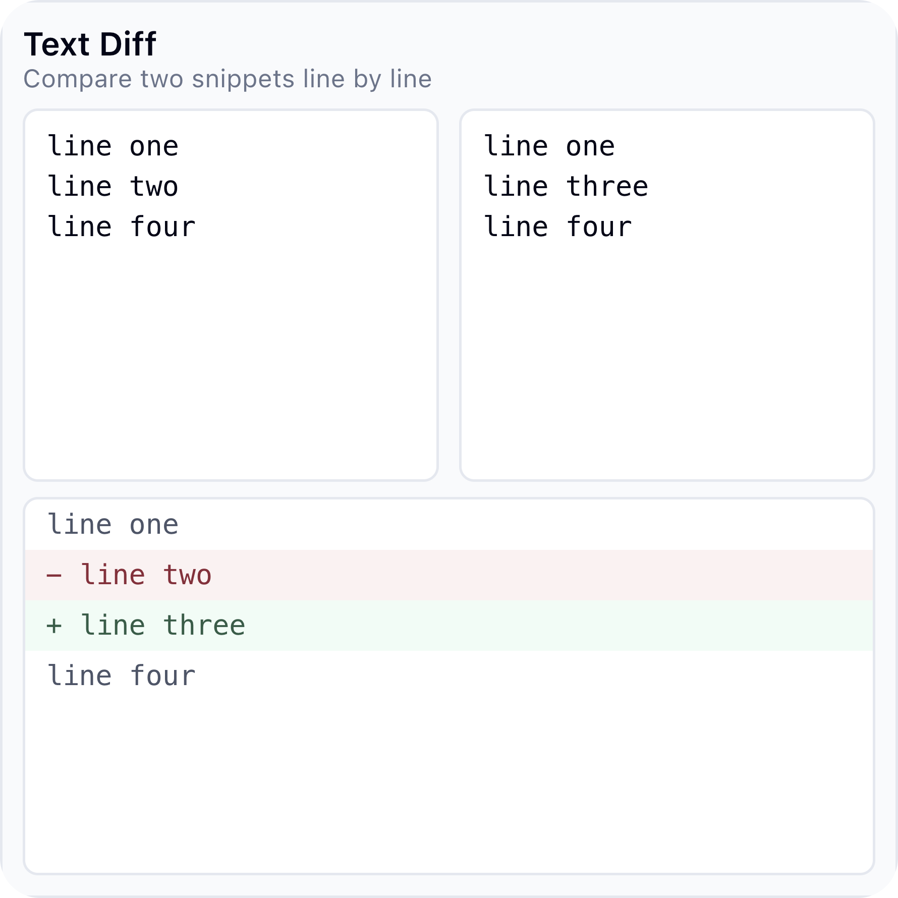 text-diff large preview